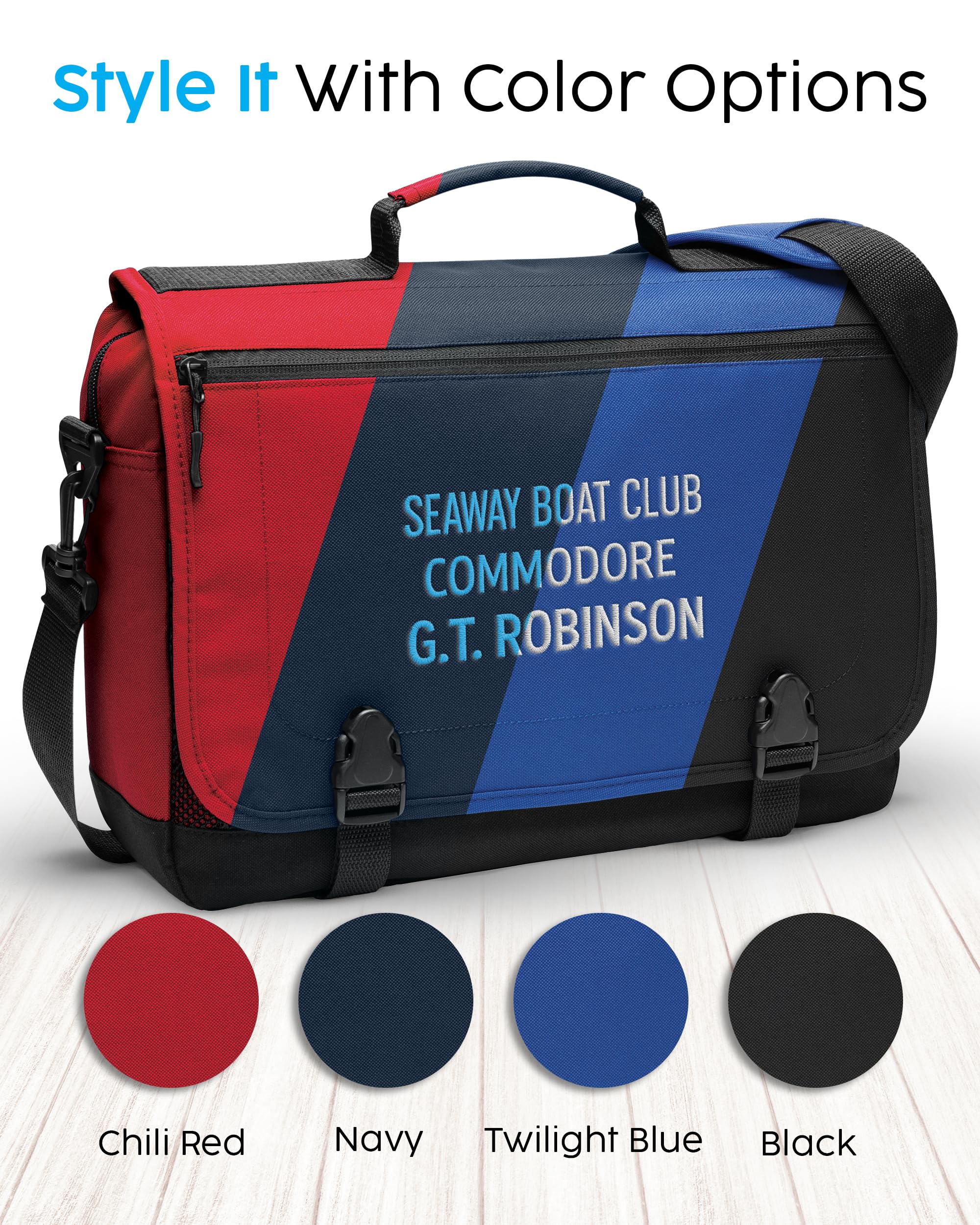 Amazon.com: Personalized Messenger Bag for Men, Women